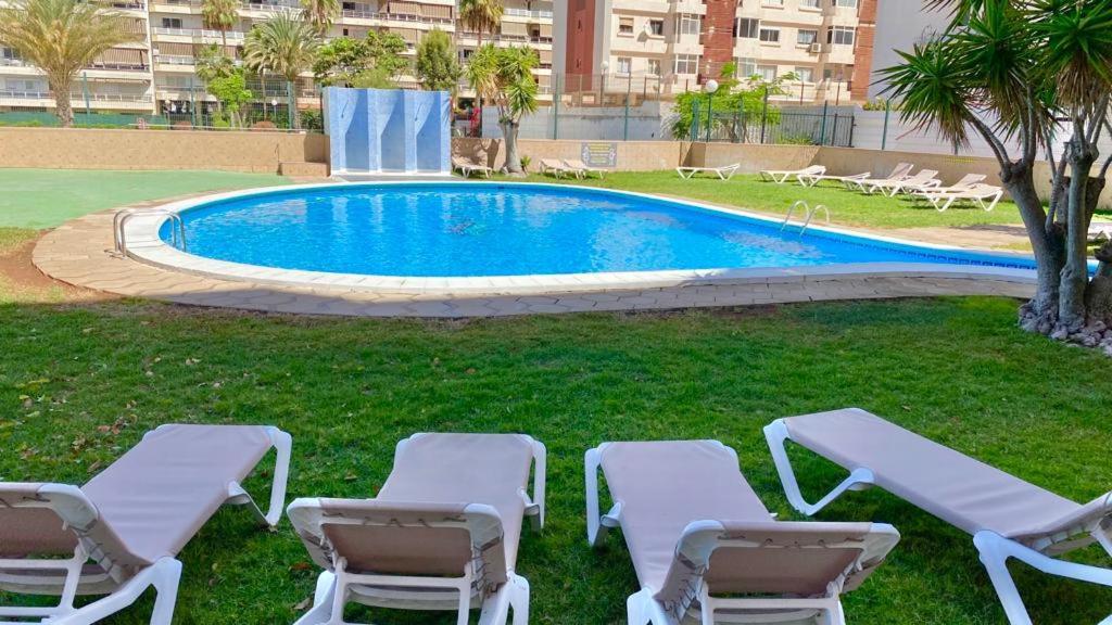 Vistas Al Mar Jardines Canarios Los Cristianos Лос Кристианос Экстерьер фото